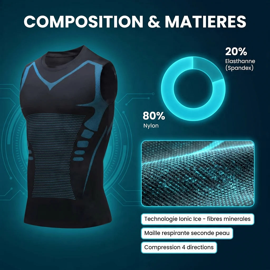 IsiokiFit™ | Débardeur de Compression Gainant